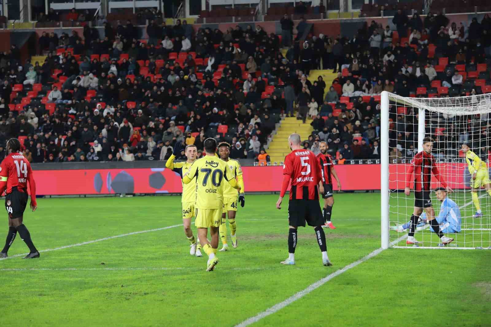 Ziraat Türkiye Kupası: Gaziantep FK: 0 - Fenerbahçe: 4 (Maç sonucu)
