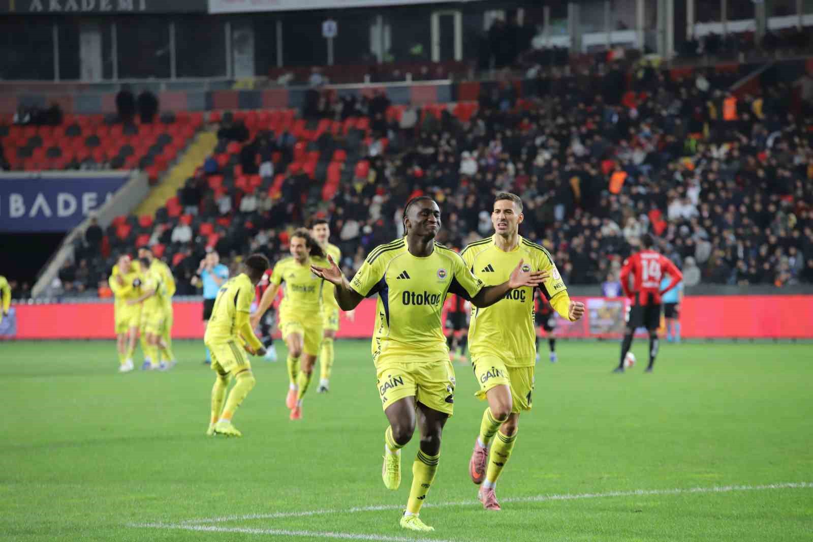 Ziraat Türkiye Kupası: Gaziantep FK: 0 - Fenerbahçe: 4 (Maç sonucu)
