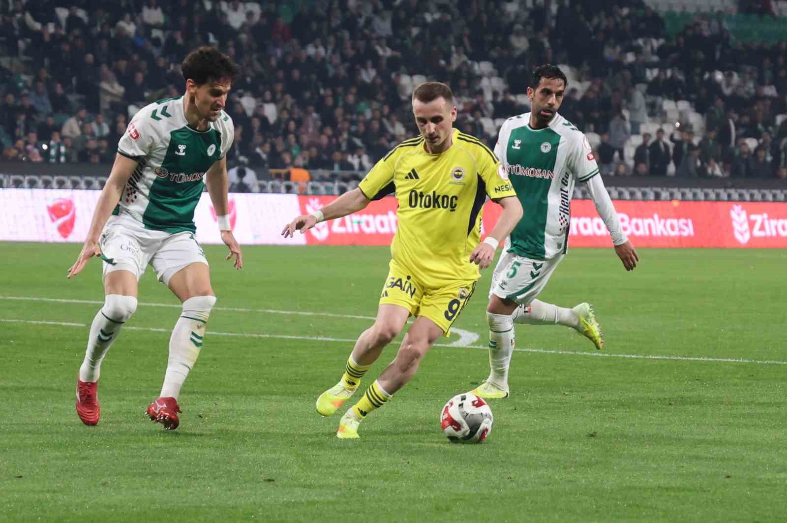 Ziraat Türkiye Kupası: Konyaspor: 0 - Fenerbahçe: 0 (İlk yarı)

