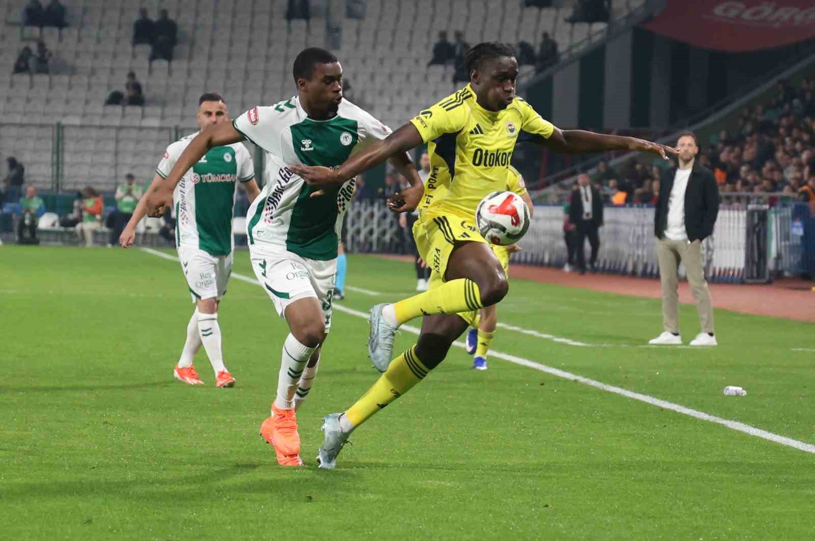 Ziraat Türkiye Kupası: Konyaspor: 0 - Fenerbahçe: 0 (Maç devam ediyor)
