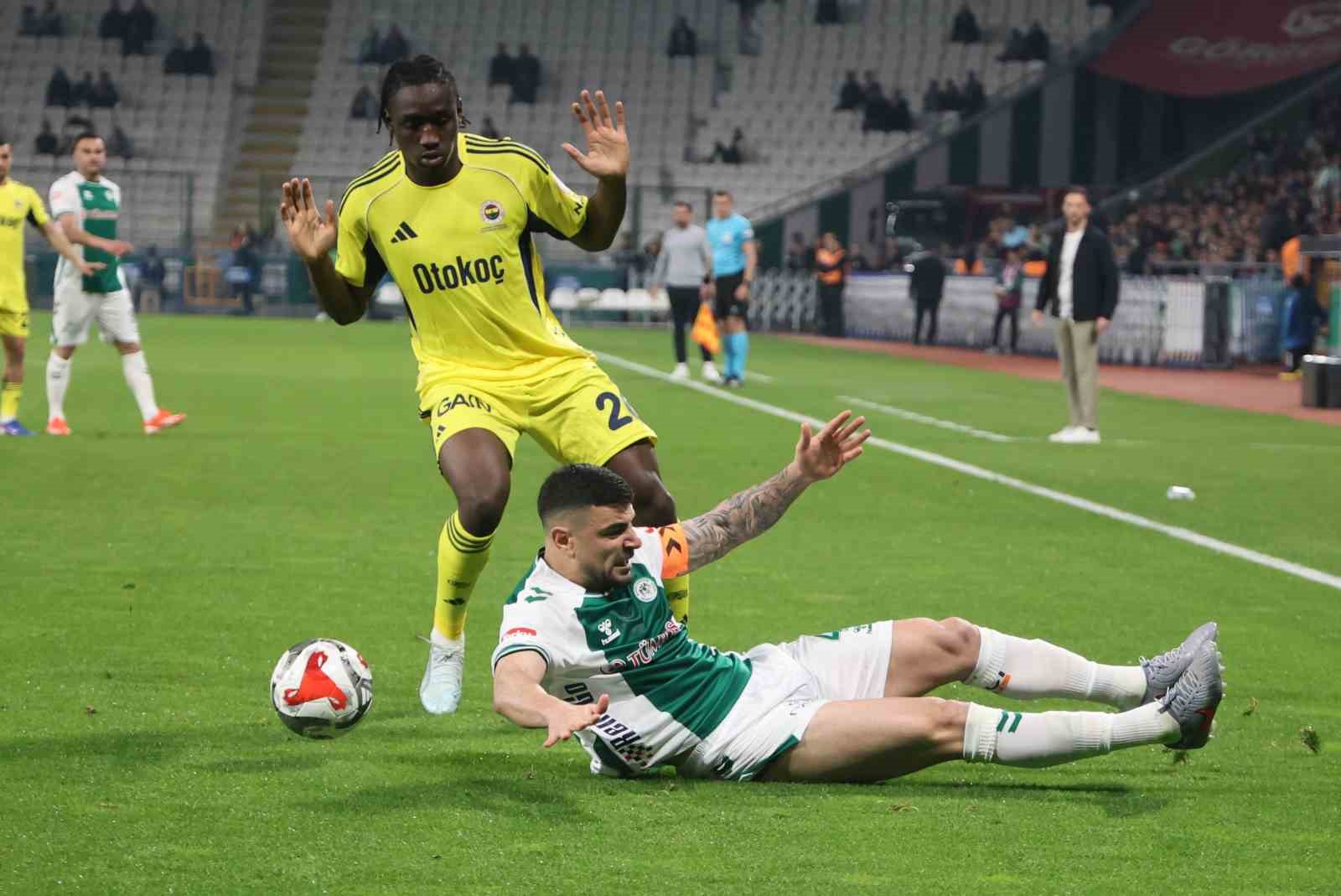 Ziraat Türkiye Kupası: Konyaspor: 0 - Fenerbahçe: 0 (Maç devam ediyor)
