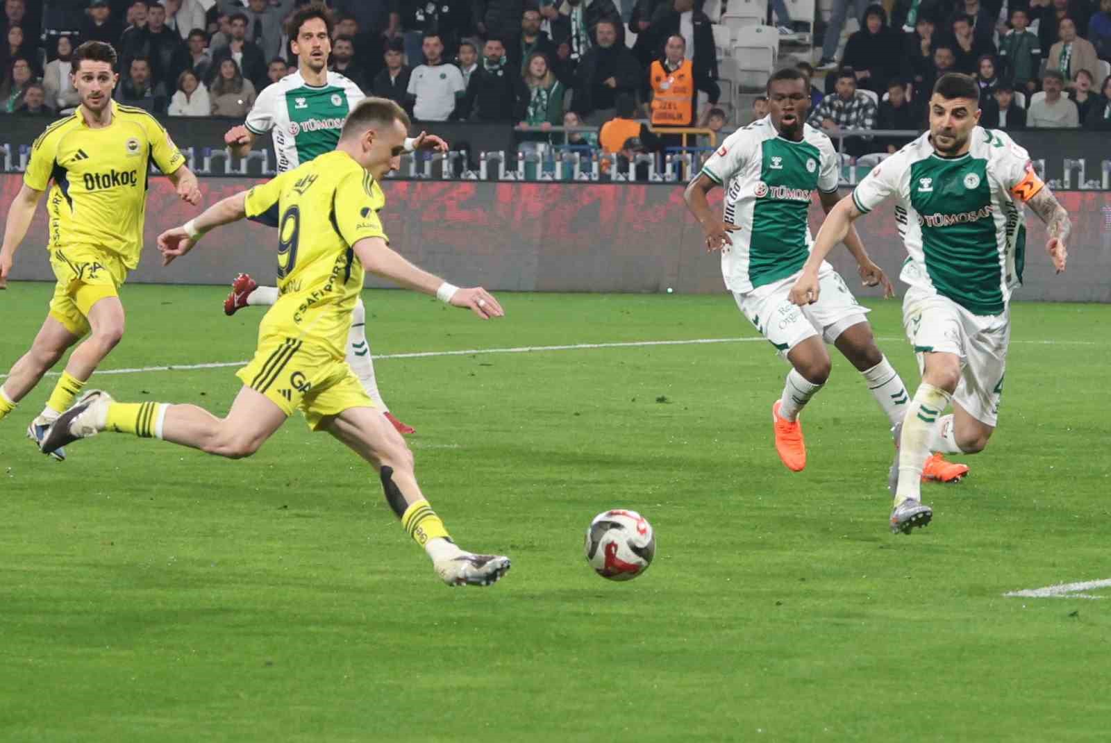 Ziraat Türkiye Kupası: Konyaspor: 1 - Fenerbahçe: 0 (Maç sonucu)
