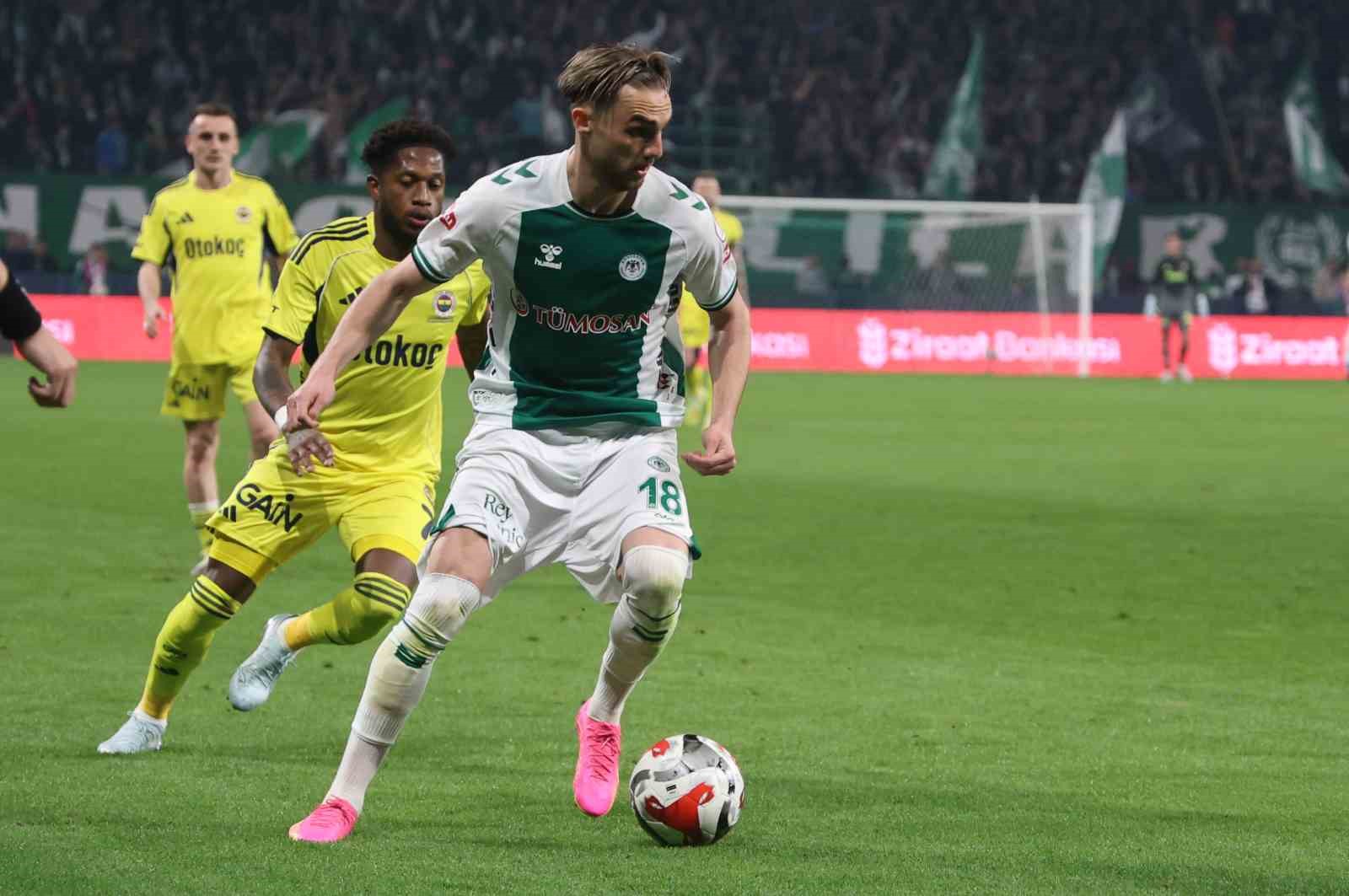 Ziraat Türkiye Kupası: Konyaspor: 1 - Fenerbahçe: 0 (Maç sonucu)
