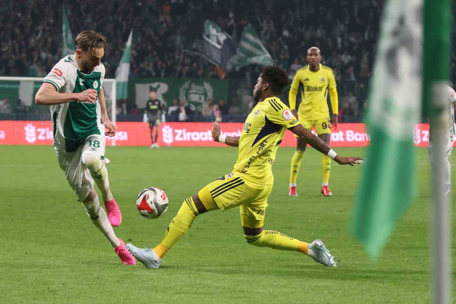 Ziraat Türkiye Kupası: Konyaspor: 1 - Fenerbahçe: 0 (Maç sonucu)
