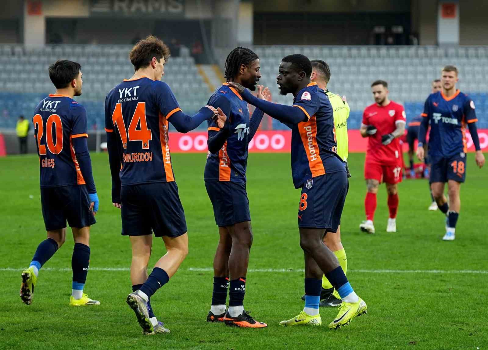 Ziraat Türkiye Kupası: Rams Başakşehir: 2 - Boluspor: 1 (Maç sonucu)
