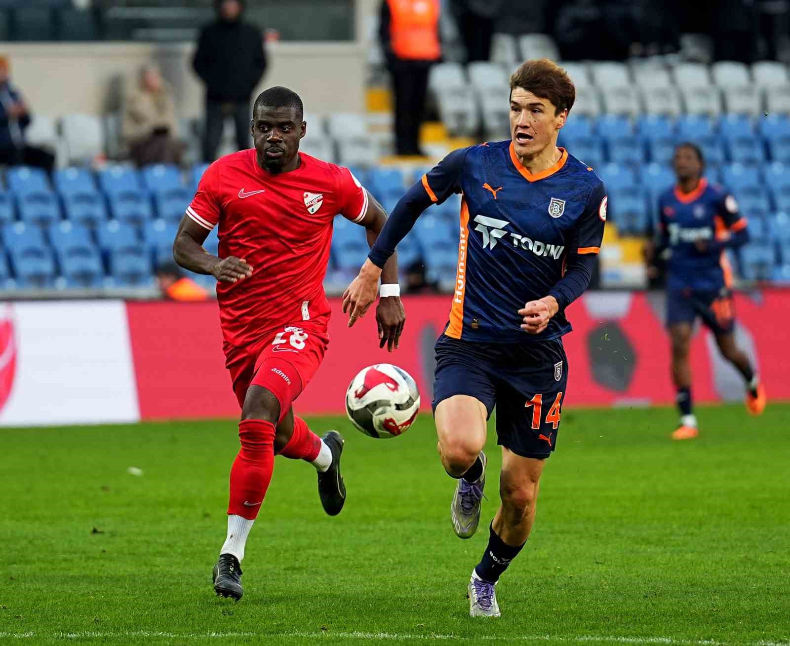 Ziraat Türkiye Kupası: Rams Başakşehir: 2 - Boluspor: 1 (Maç sonucu)
