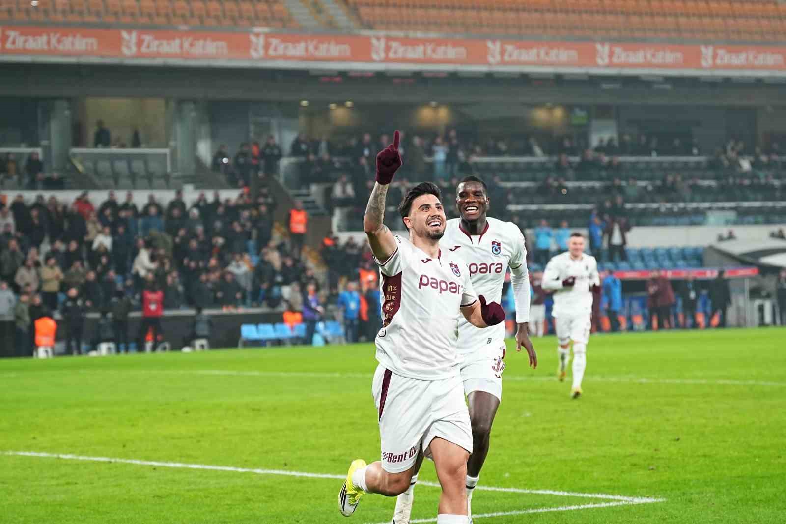 Ziraat Türkiye Kupası: RAMS Başakşehir: 2 - Trabzonspor: 4 (Maç sonucu)
