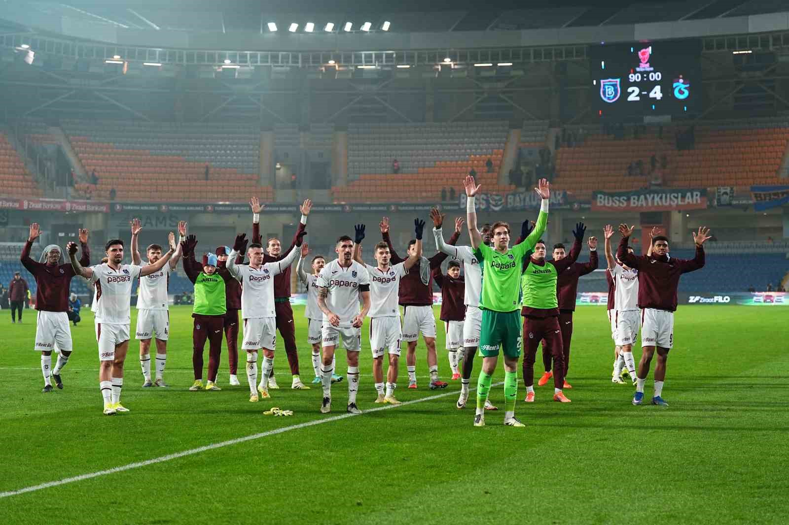 Ziraat Türkiye Kupası: RAMS Başakşehir: 2 - Trabzonspor: 4 (Maç sonucu)
