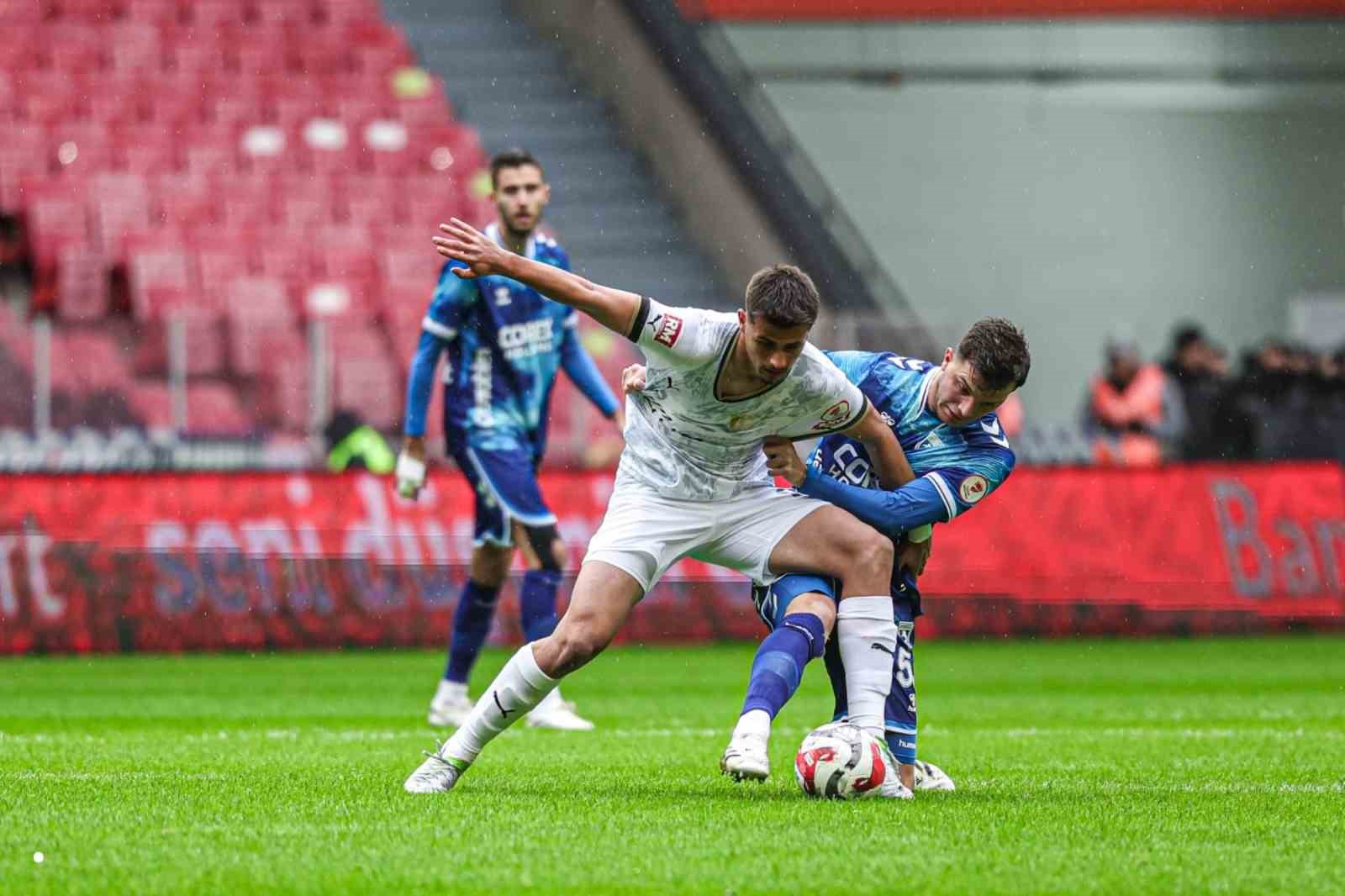 Ziraat Türkiye Kupası: Samsunspor: 0 - Bodrum FK: 0 (İlk yarı)
