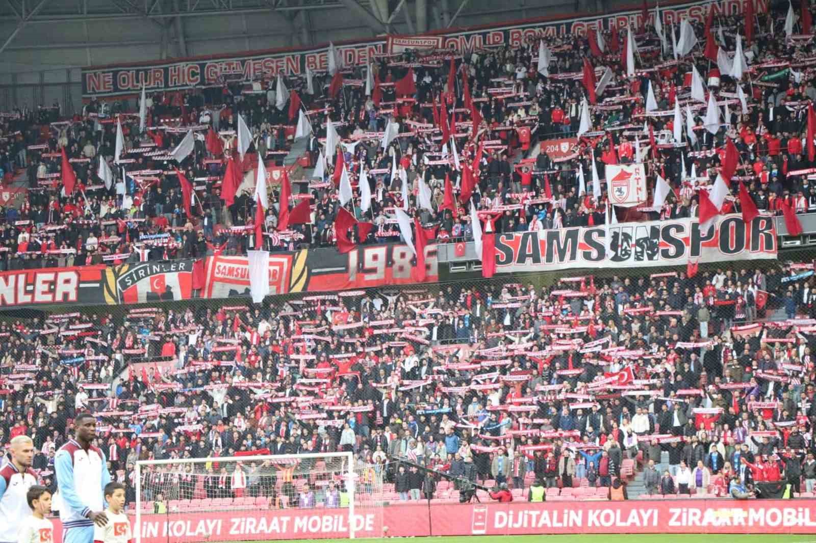 Ziraat Türkiye Kupası: Samsunspor: 0 - Trabzonspor: 0 (İlk yarı)
