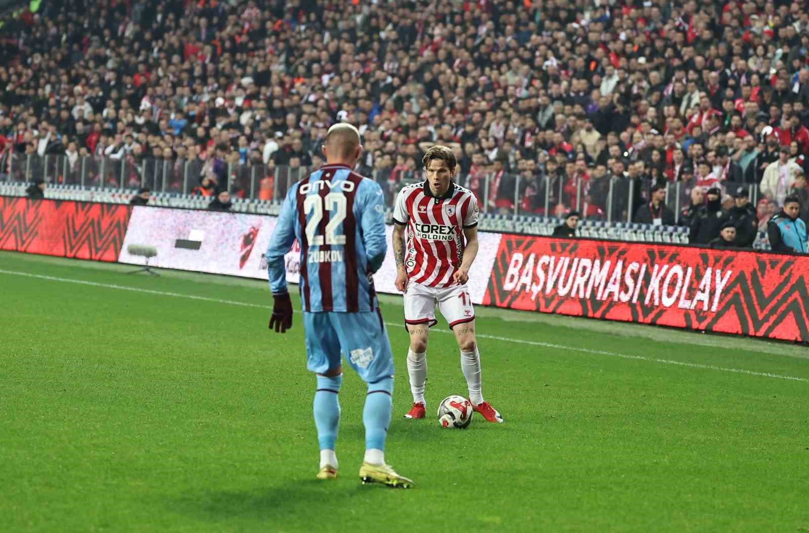 Ziraat Türkiye Kupası: Samsunspor: 0 - Trabzonspor: 0 (Maç sonucu)
