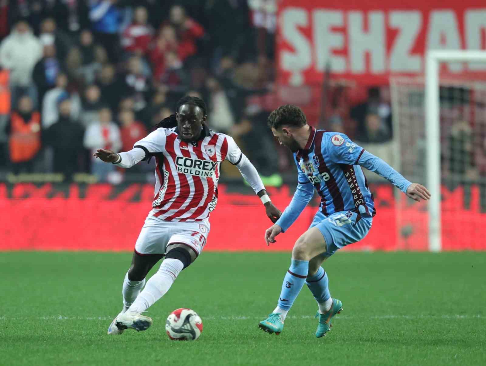 Ziraat Türkiye Kupası: Samsunspor: 0 - Trabzonspor: 0 (Maç sonucu)
