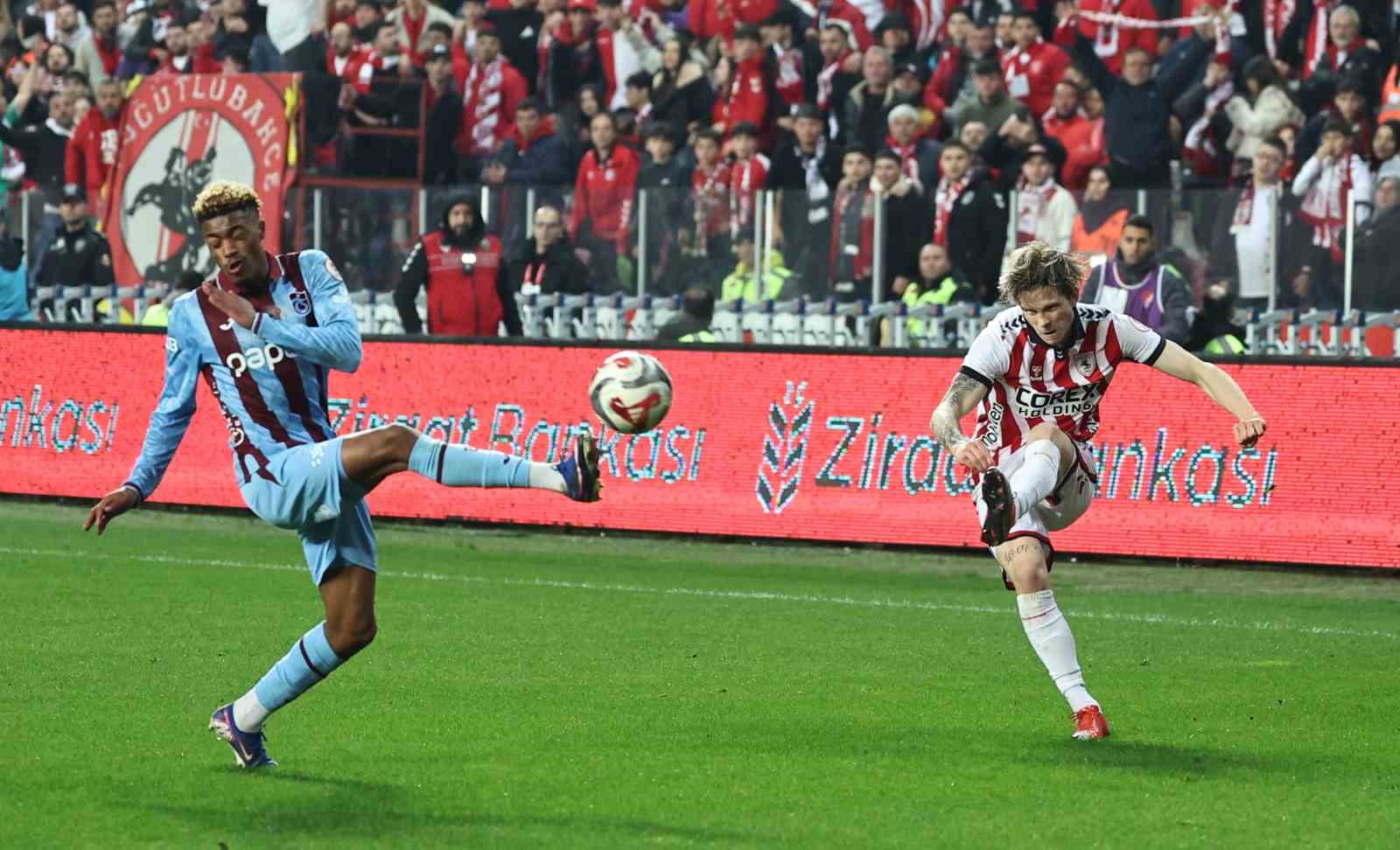 Ziraat Türkiye Kupası: Samsunspor: 0 - Trabzonspor: 0 (Maç sonucu)
