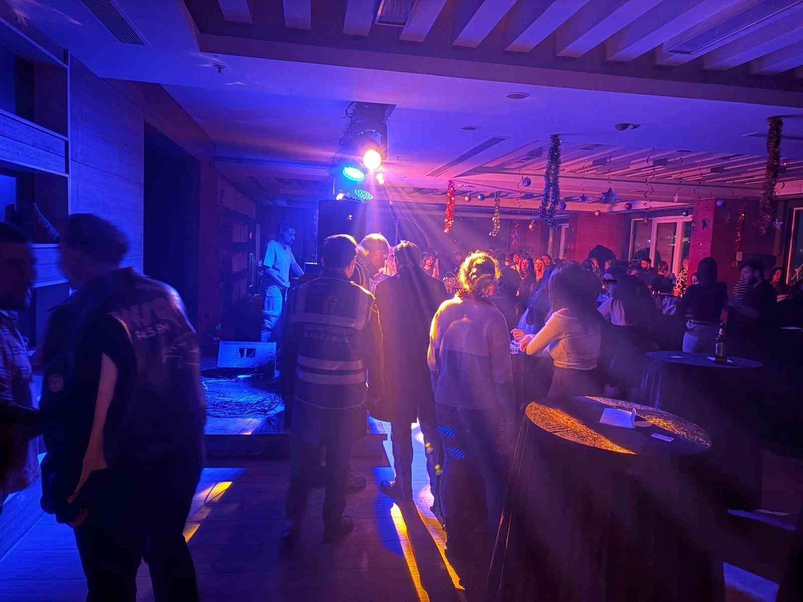 Zonguldak Defterdarlığı yılbaşında 46 eğlence mekanını denetledi
