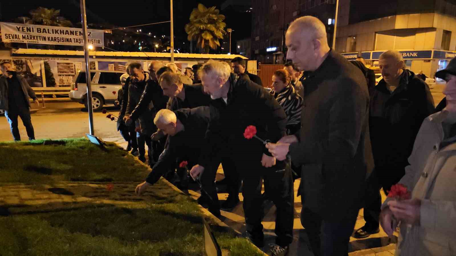Zonguldak’ta asrın felaketinde hayatını kaybedenler anıldı
