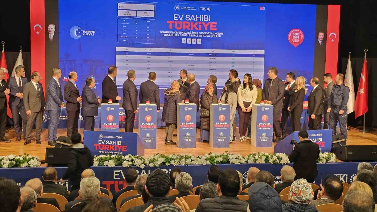 Zonguldak’ta bin 872 konutun hak sahibi belirlendi
