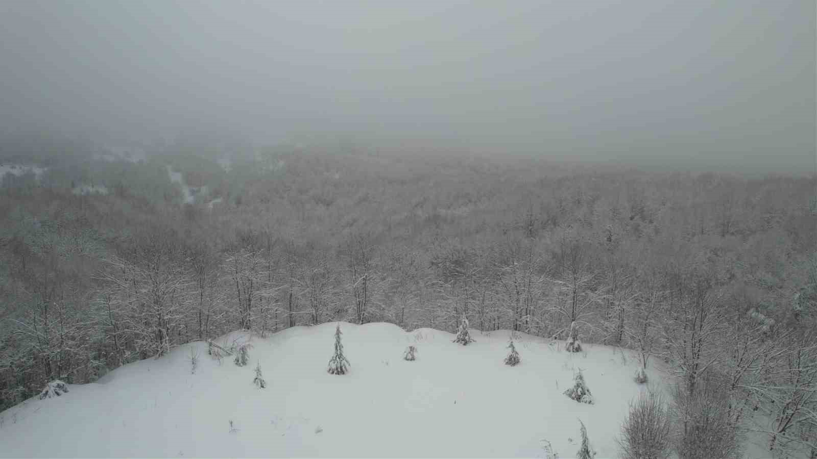 Zonguldak’ta kar etkili oldu
