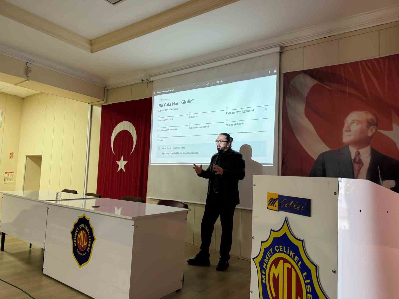 Zonguldak’ta lise öğrencilerine siber güvenlik ve kariyer semineri
