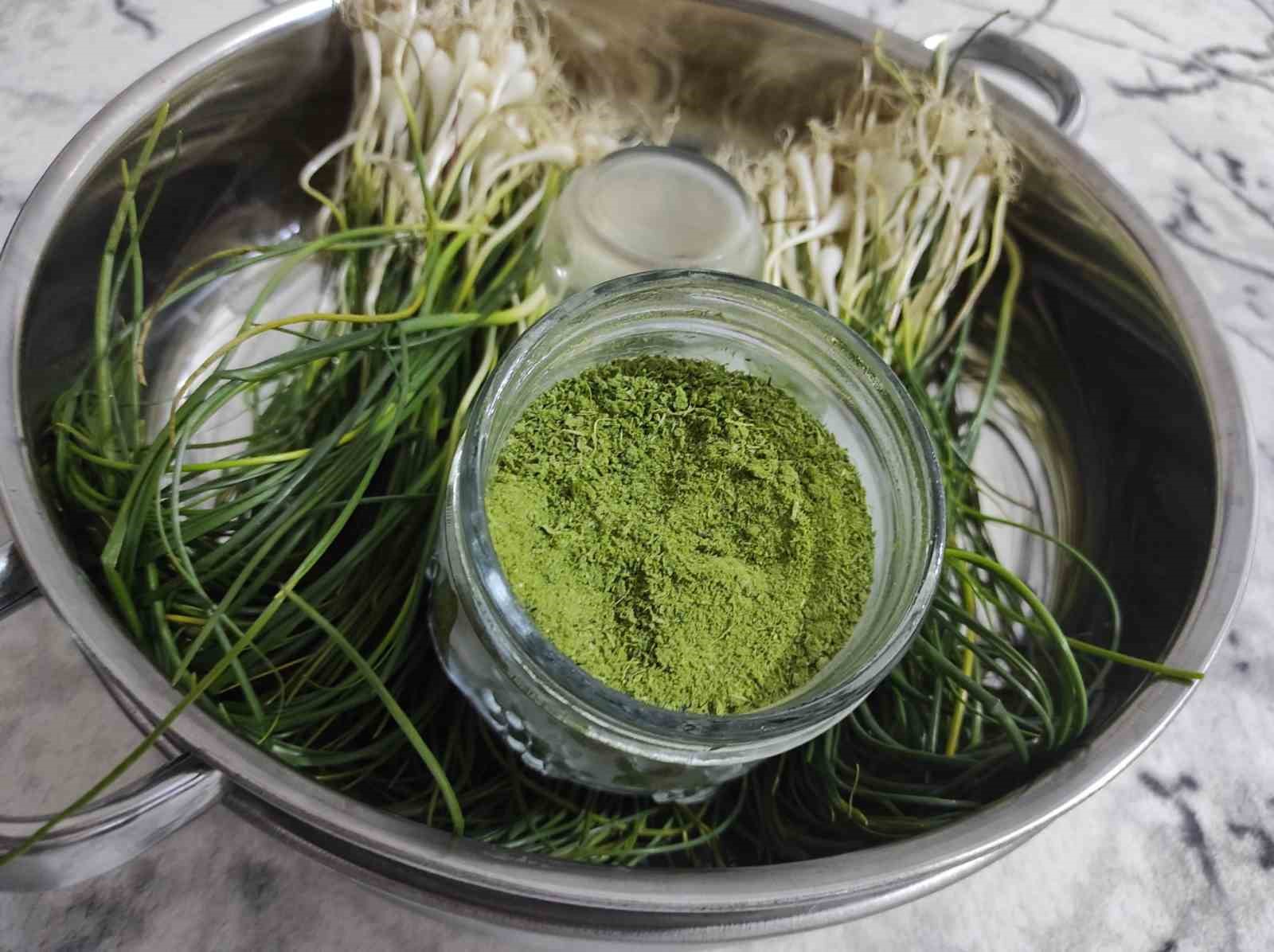 Zuzubak otu, köylüler için önemli bir gelir kapısı
