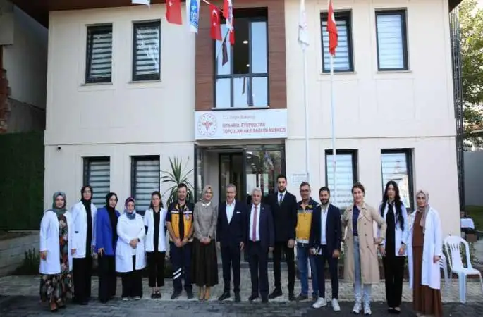 Topçular Aile Sağlığı Merkezi hizmette