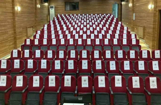 Ümraniye’de koltuklar Gazzeli şehit çocuklara ayrıldı