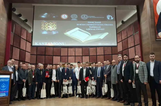 12 farklı ildeki öğrenciler Kur’an-ı Kerim’i en güzel okuyabilmek için yarıştı
