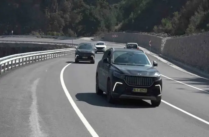 Togg Bursa yollarında böyle görüntülendi