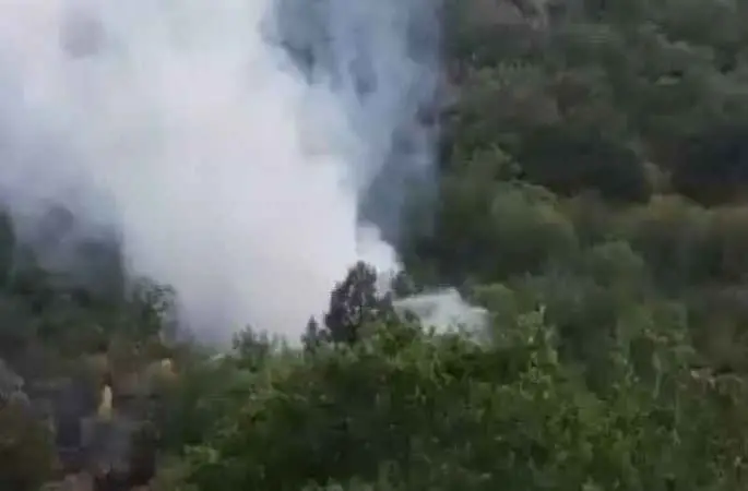 Kastamonu’da orman yangını helikopter desteğiyle büyümeden söndürüldü