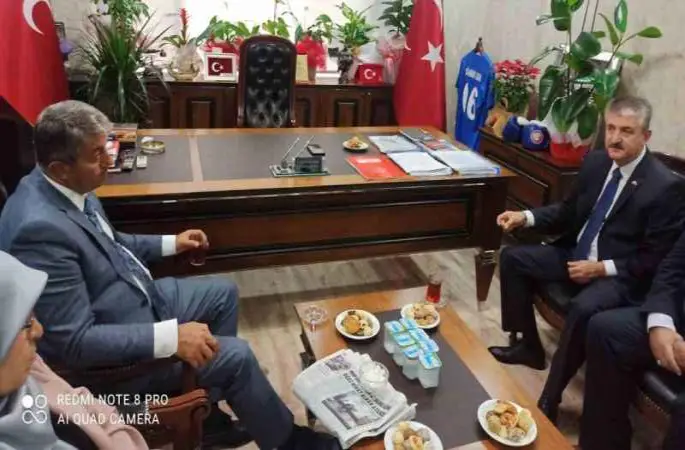 Erkan Haberal’dan MHP Sincan İlçe Başkanına ziyaret