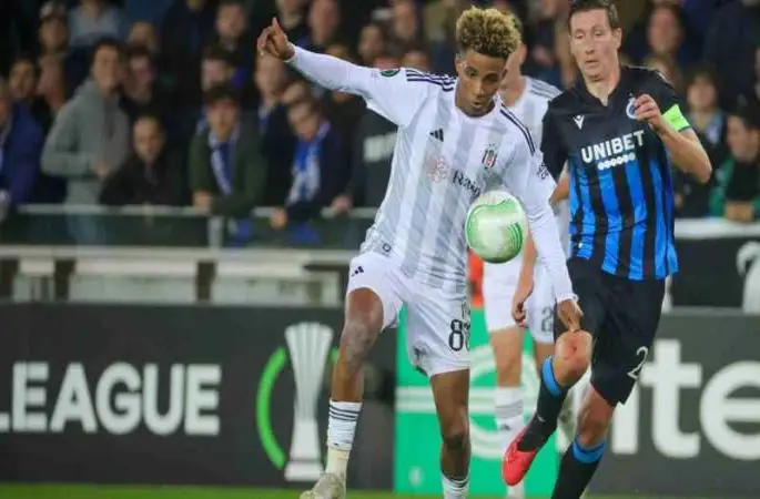 UEFA Avrupa Konferans Ligi: Club Brugge: 1 - Beşiktaş: 1