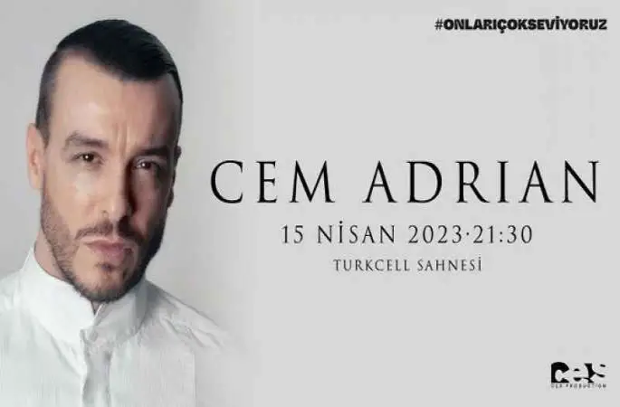 Cem Adrian Zorlu PSM Sahnesi’nde