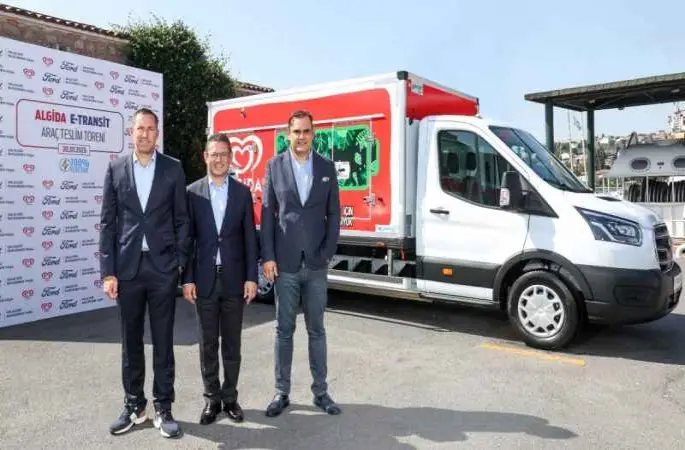 Algida Türkiye, Ford Otosan iş birliği ile şehir içi lojistik operasyonunda elektrikli araç kullanan ilk marka oldu
