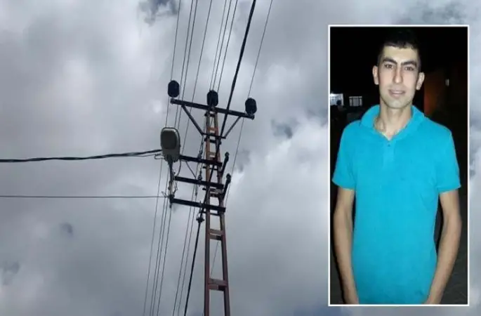Elektrik akımına kapılan bir kişi öldü