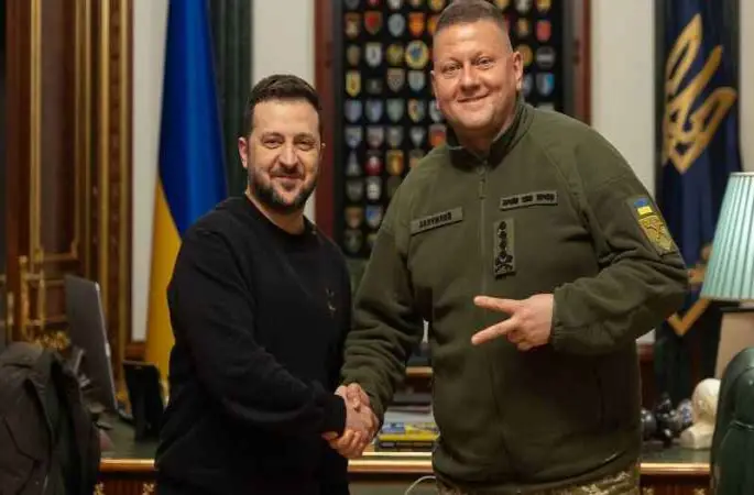 Ukrayna Genelkurmay Başkanı Valerii Zaluzhnyi görevden alındı
