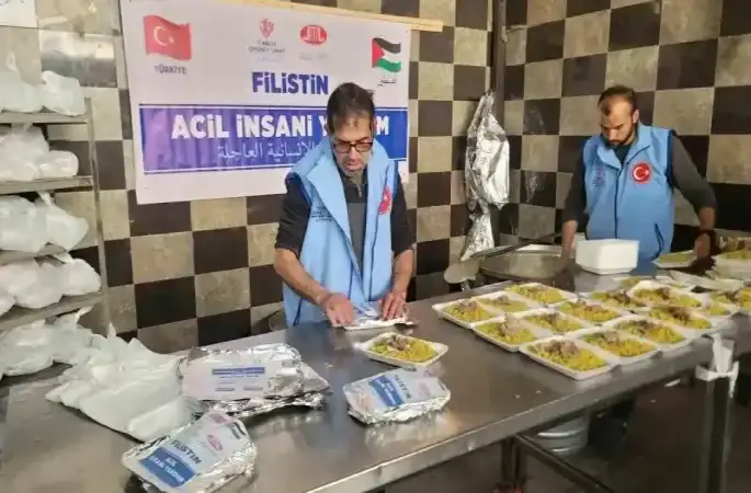 TDV, Gazze’de 760 bin insana yardım ulaştırdı