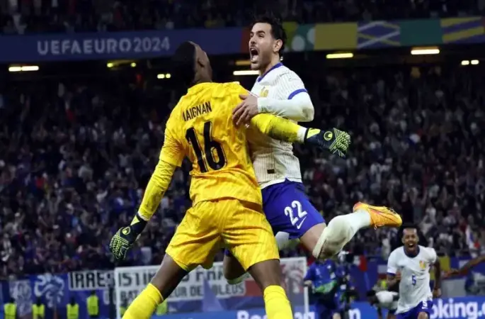 Fransa penaltılarla yarı finalde