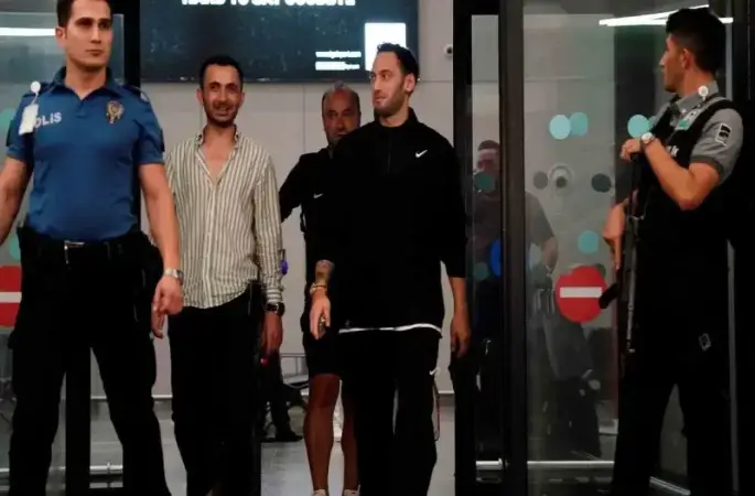 A Milli Futbol Takımı, yurda döndü