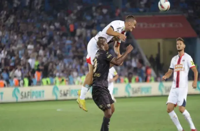 Trabzonspor evinde Rapid Wien'e kaybetti