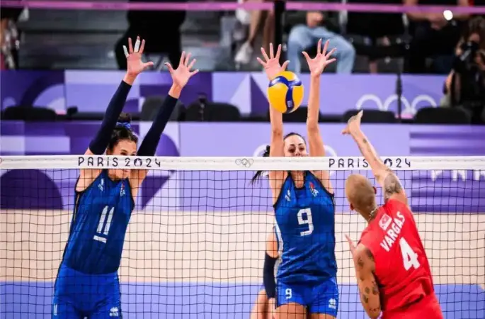 A Milli Kadın Voleybol Takımı, İtalya’ya mağlup oldu