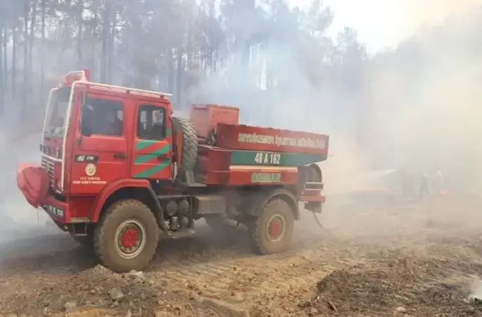 Bakan Yumaklı açıkladı: "Muğla’daki yangınlar kısmen kontrol altında"