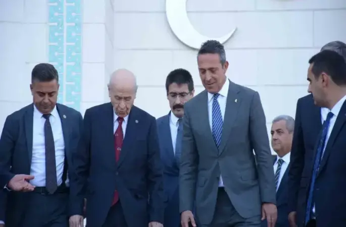 Ali Koç MHP lideri Bahçeli ile görüştü