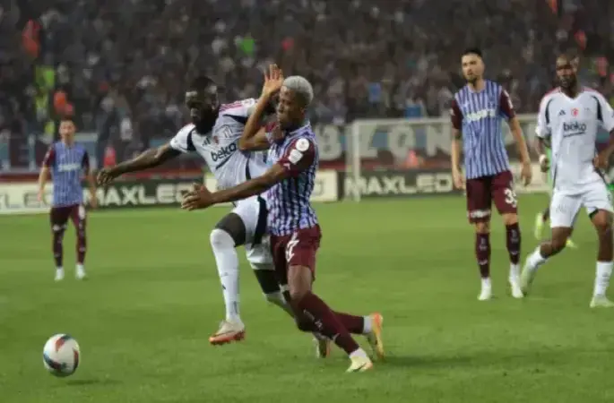 Trabzonspor ve Beşiktaş 1'er puanı paylaştı 