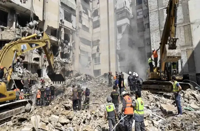 İsrail’in vurduğu Beyrut’ta can kaybı 31’e yükseldi