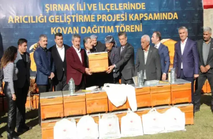 Şırnak’ta yılda 710 ton bal üretilecek