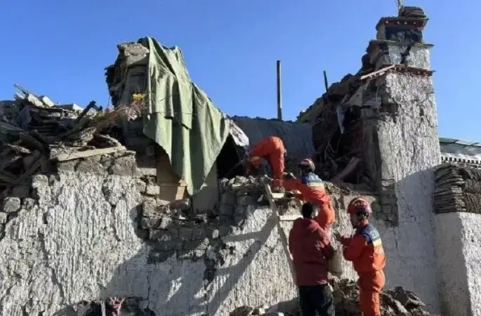 Çin’in Tibet Özerk Bölgesi’nde 6,8’lik deprem: 53 ölü, 62 yaralı