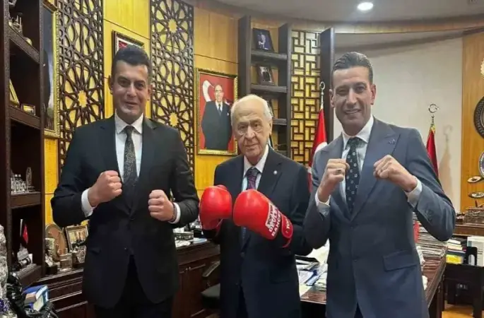 Suat Hekimoğlu, MHP Lideri Devlet Bahçeli’yi ziyaret etti