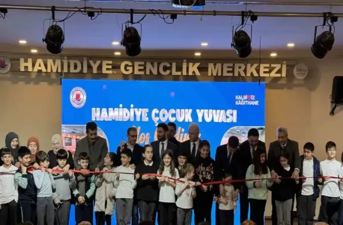 Kağıthane Belediyesi tarafından Hamidiye Çocuk Yuvası hizmete açıldı
