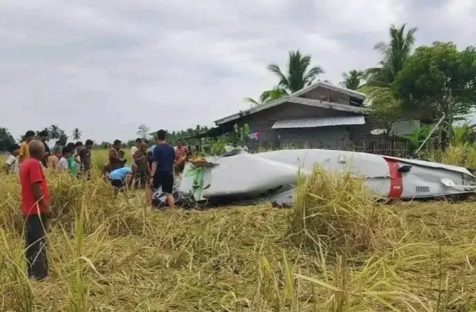Filipinler’de uçak düştü: 4 kişi öldü
