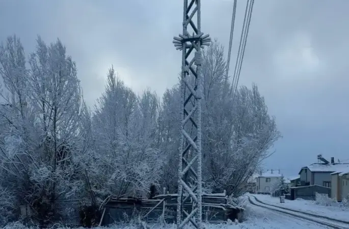 Türkiye’nin en soğuk ilçesinde hayat durdu