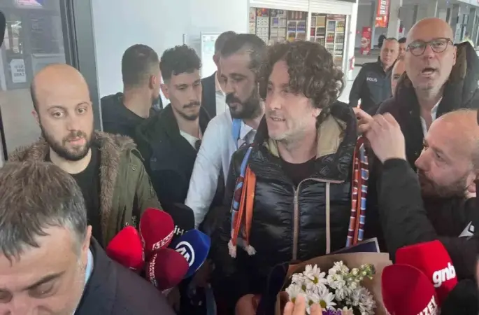 Fatih Tekke’ye Trabzon’da coşkulu karşılama